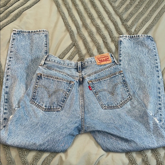 Levi's Denim - Levi's Light Blue Straight Leg Jeans